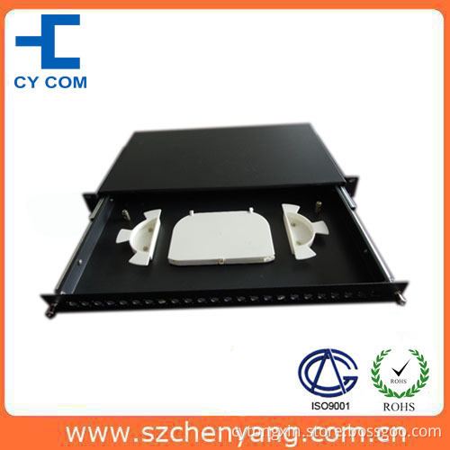 Fiber Optic Terminal Box (Rack mount, Draw, 12)
